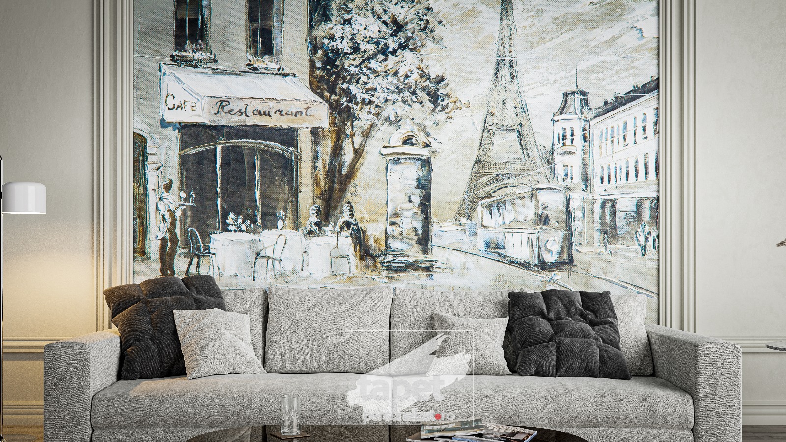 Model Tapet – Old Paris